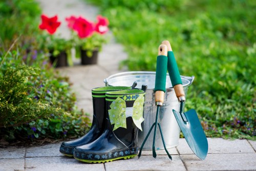 Illustration representing accessible navigation for local gardening services